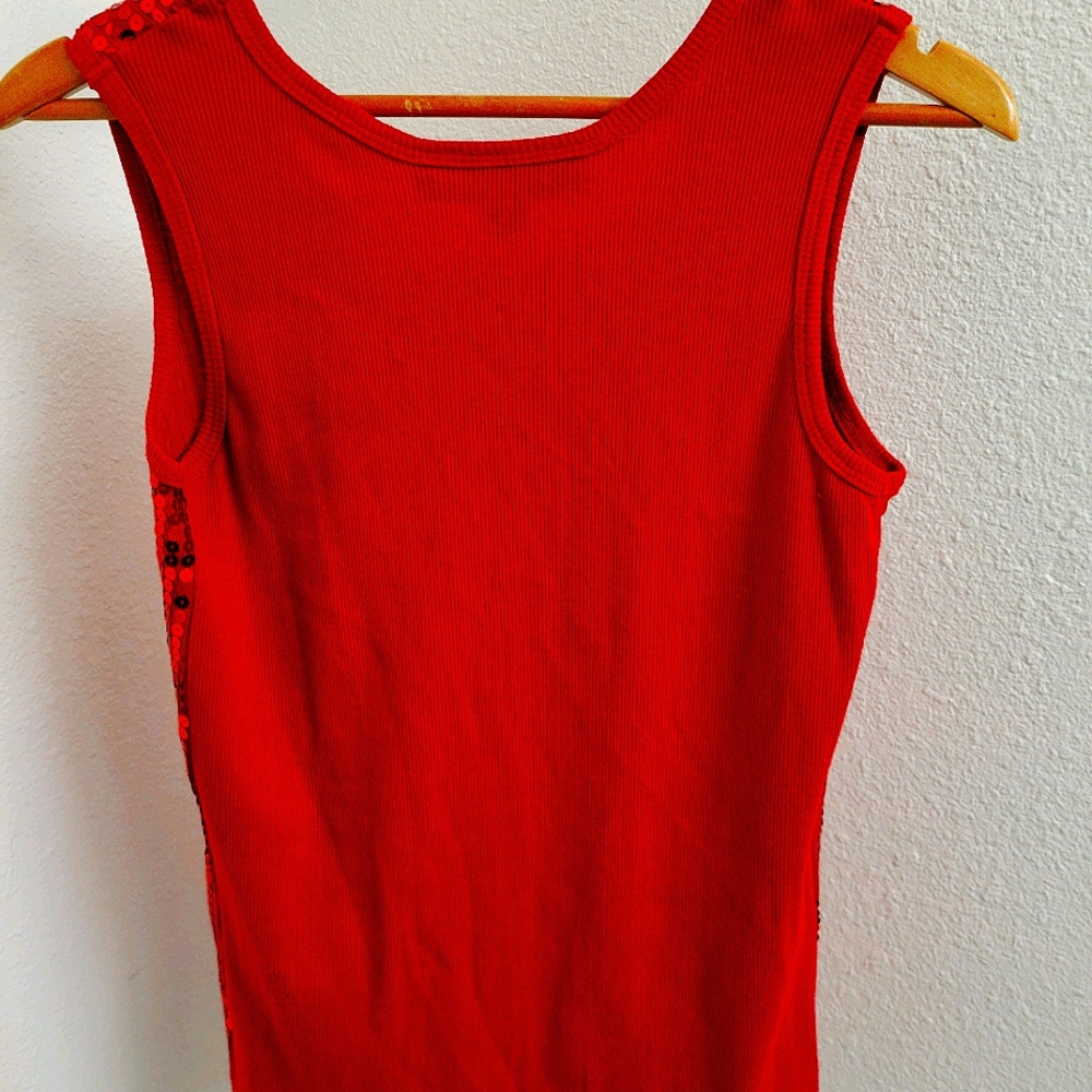 Sequined Dressy Knit Top
